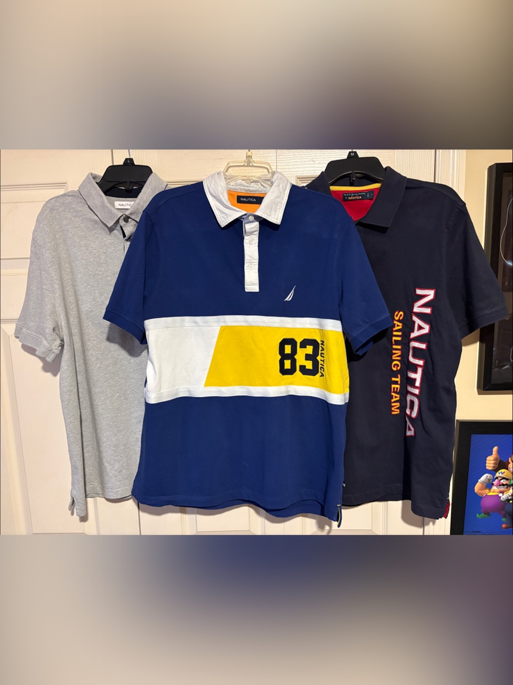 Three Nautica Polo Shirts bundle